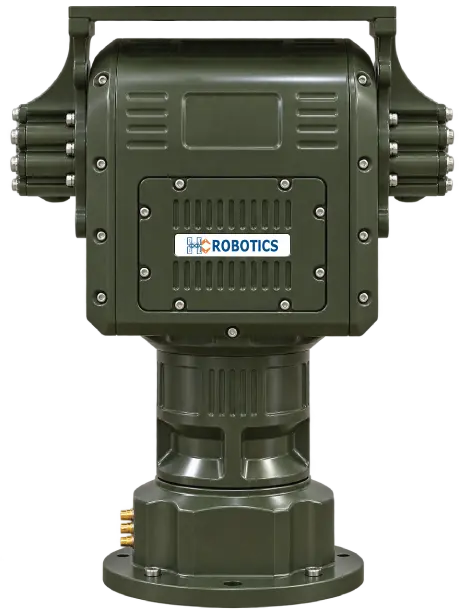 Pan Tilt Unit (PTU) system for EO/IR camera stabilization and precision tracking by HC Robotics